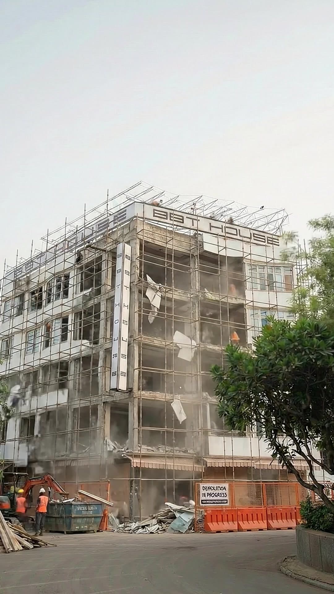 Demolition Phase — Stripping the Old Structure