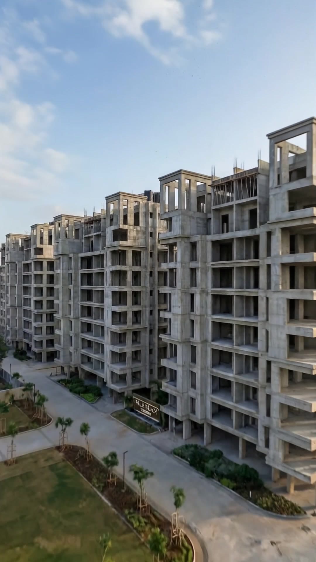 Structural Exterior — Palm Beach Towers Rising